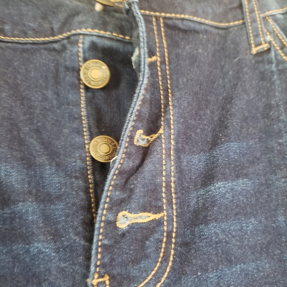 NWOT Forever 21 Dark Wash Flare Jeans Sz 18 - Picture 3 of 5